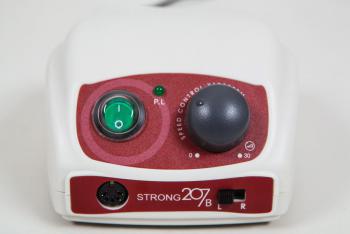 Аппарат для маникюра Strong 207B/H150 (машинка с педалью в коробке) 3