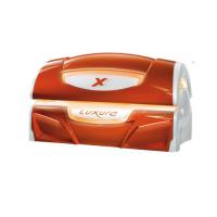 Солярий горизонтальный "Luxura X7 II 42 Sli High Intensive" + Wellness пакет 42, версия "бриллиант" - оранжевый